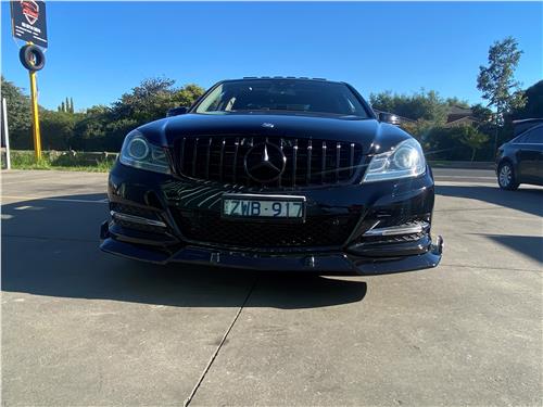 C-Class W204 GT BLACK GTR GRILLE 2007-14